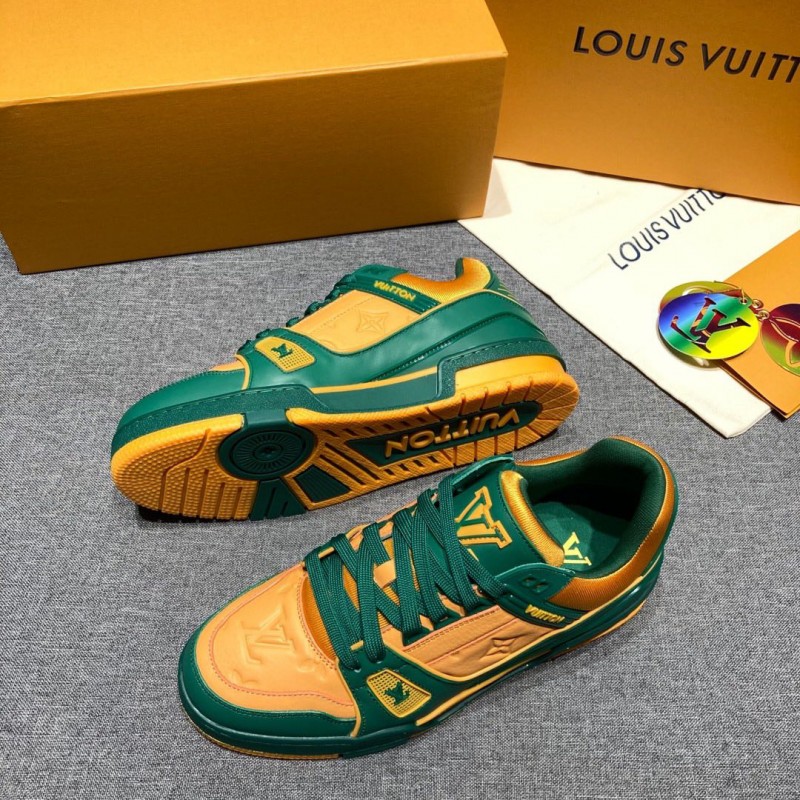 Louis Vuitton LV Trainer Fuchsia Sneaker – Crepslocker