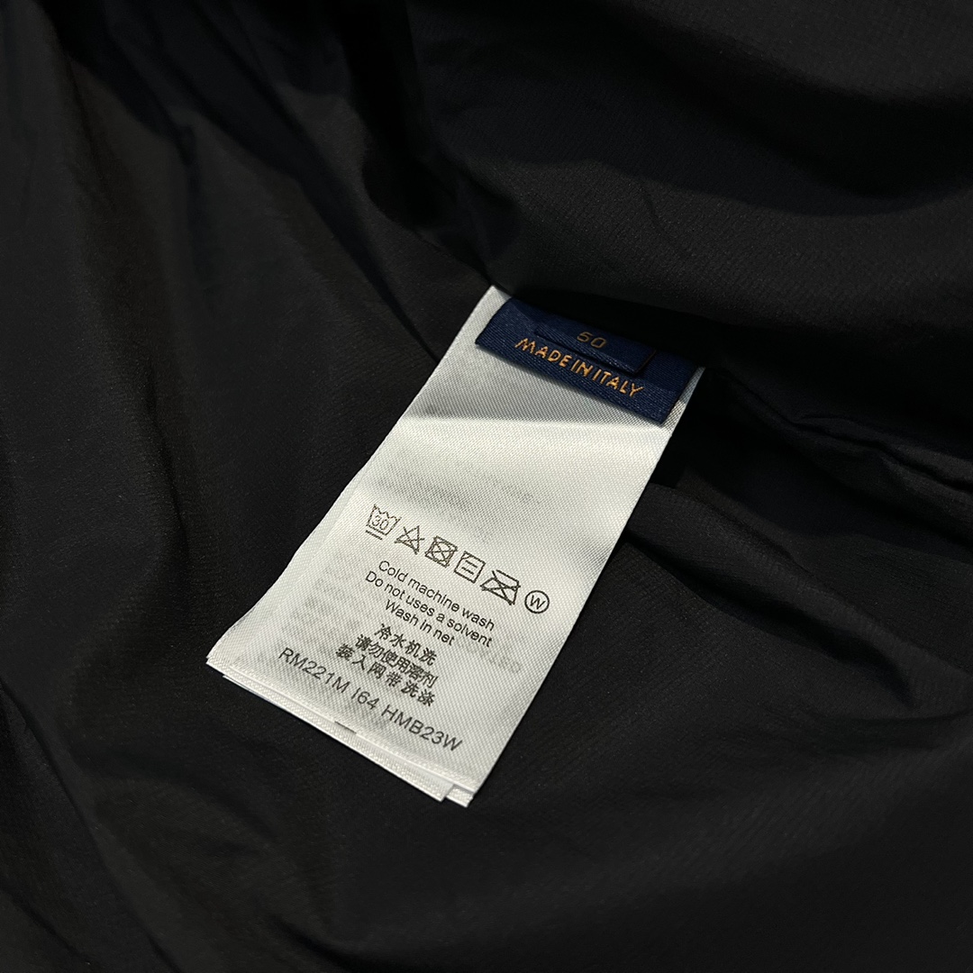 LOUIS VUITTON Monogram Men's Jacket Black 1A8ED2 - KICKS CREW